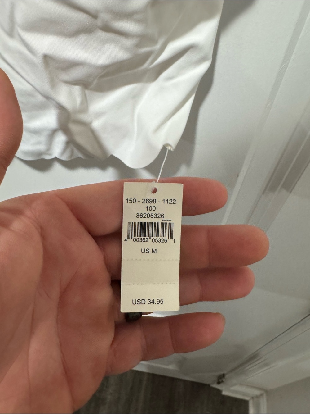 aerie White Scallop-Hem Bralette Tank - Picture 4 of 5